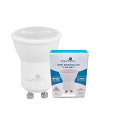 Lamp Mini Dic Led Mr11 3,5w 2700k Bv - Gaya