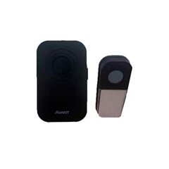 Campainha Digital Tomada Preto Bivolt - Avant