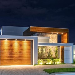 Luminária Sobrepor LED Quadrada AR111 Branco - Chandelie