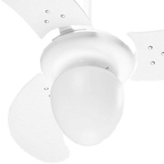 Ventilador de Teto Buzios Max 3 Pás 127V Branco - Tron