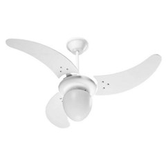 Ventilador de Teto Buzios Max 3 Pás 127V Branco - Tron