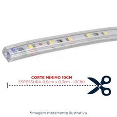 Fita Led Pro Pratik 2835 6,5w 6000k (Branco) 100v - Gaya