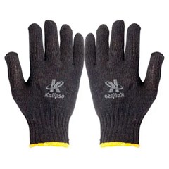Luva Tatex Tamanho 09-G Preto - Kalipso