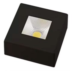 Spot Sobrepor LED Authentic 5W 3000K Preto Bivolt - Avant