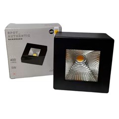 Spot Authentic Sobrepor Led 5w 4000k Pt Bv - Avant