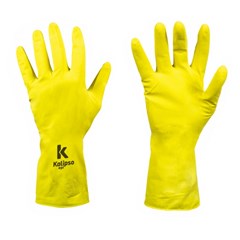 Luva Latex Light Tamanho 09-G Amarelo - Kalipso