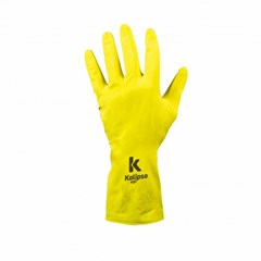 Luva Latex Light Tamanho 09-G Amarelo - Kalipso