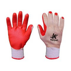 Luva Redgrip Tamanho 10-Xg Vermelho/Bege - Kalipso