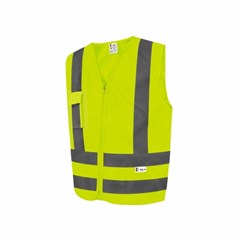 Colete Com 1 Bolso Tamanho G Amarelo - Kalipso