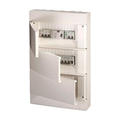 Quadro Distribuição Sobrepor 36/24 Disjuntores Com Borne Branco - Eletromar