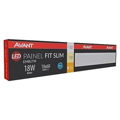 Painel Emb Led Retang 18w 4000k 60cm Ne - Avant