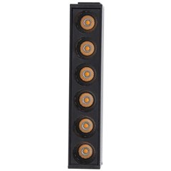 Spot Led Mag Trilho 12w 2700k 48v Preto - Gaya