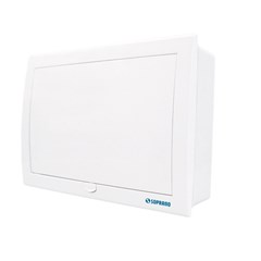 Quadro Vdi Embutir 30 Branco - Soprano