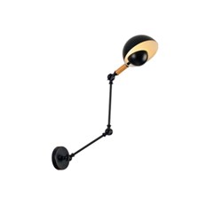 Arandela Artic Cumbuca 1XG9 Preto Fosco - Avant