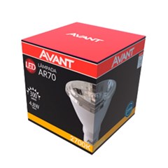 Lamp Led Ar70 Gu10 4,8w 2700k Bv - Avant