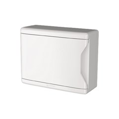 Quadro Distribuição Sobrepor 24 Disjuntores Branco - Krona
