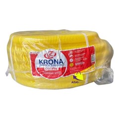 Mangueira Corrugada 32mm Amarelo 25 Metros - Krona