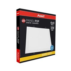 Painel Embutir LED Quad 45W 4000K Bivolt - Avant