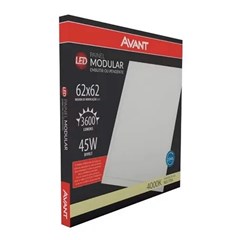 Painel Embutir LED Quad 45W 4000K Bivolt - Avant