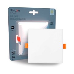 Painel Embutir LED Quadrado Infin 9W 4000K Bivolt  - Avant