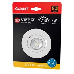 Spot Led Authentic Red 3w 3000k Bv - Avant