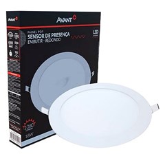 Painel Emb Led Red. 18w 6500k Bv C/Sens - Avant