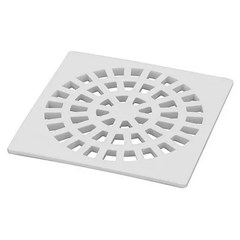 Grelha 150mm Quad Br - Fortlev