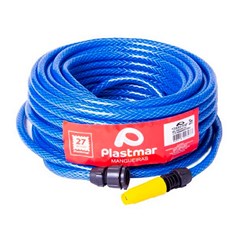 Mangueira Jardim Trançada 20M Azul - Plastmar