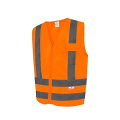 Colete Com 1 Bolso Tamanho G Laranja - Kalipso