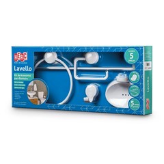 Kit Acessorio Banheiro 5 Peças Branco - Herc