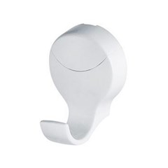 Suporte Toalha Cabide Branco - Herc