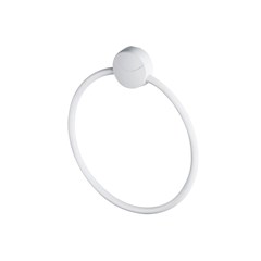 Suporte Toalha Argola Branco - Herc