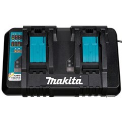 Kit Carregador Duplo Com Sacola E Baterias De 3ah 18v 127v - Makita