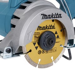 Serra Marmore + 2 Discos De Corte Diamantado 4.3/8 1300w 127v - Makita