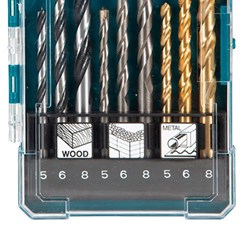 Jogo Brocas 5-8mm 9pcs - Makita