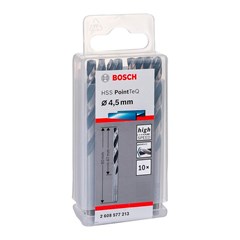 Broca Metal Aço Rápido 4,5mm - Bosch