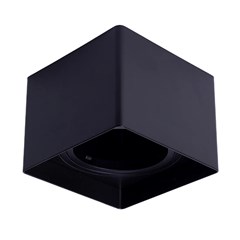 Spot Fenix Sobrepor Quadrado AR111 Preto - Pix