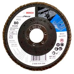 Disco Flap Curvo Standard 115mm G80 - Bosch