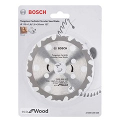 Disco Serra Eco Coolteq 110x20mm 12 Dentes - Bosch