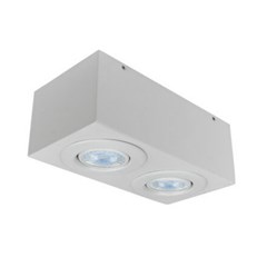 Luminaria Sobrepor 2 Par30 E27 Branco - Bellalux
