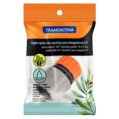 Engate Rapido Aquastop 1/2” - Tramontina