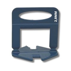 Espacador Para Nivelamento 2,00mm Pacote Com 100 Unidades - Novaforma