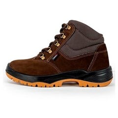 Bota Pvc Grupon Com Amarras E Com Bico 44 Café - Crival