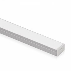 Perfil Sob Led 3000x17x14mm Branco - Confiseg