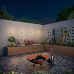 Arandela LED Cobogo 12W 3000K Branco Bivolt - Avant