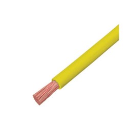 Cabo Flex 4,00mm² 750v 70° Amarelo 100m - Cobrecom