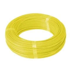 Cabo Flex 4,00mm² 750v 70° Amarelo 100m - Cobrecom