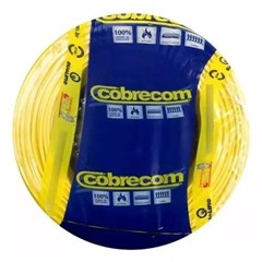 Cabo Flex 4,00mm² 750v 70° Amarelo 100m - Cobrecom