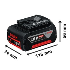 Bateria LI-ION 18V GBA 18V 4,0Ah - Bosch