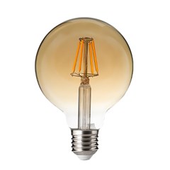 LAMPADA FILAM. G45 E27 4W 2400K FUME BV